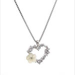 Purpleluck The Florentine 925 Silver Pendant. Pendant for girls and women. Romantic gift. Modern aesthetic pendant