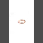 PurpleLuck Rose Gold Celestial Open Band 925 Silver Zircon Stones party wear ring for gifting 