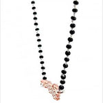 PurpleLuck Zoya Rose Gold Mangalsutra in Sterling Silver Indian traditional jewellery for women
