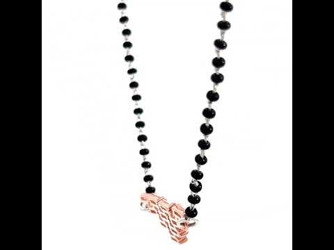 PurpleLuck Zoya Rose Gold Mangalsutra in Sterling Silver Indian traditional jewellery for women