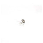 Purpleluck Madhuri Oxidized Silver Nose Pin trendy traditional Indian jewellery