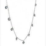 Purpleluck Queen Victoria Silver Necklace. Dainty chain necklace Ideal for daily wear. Perfect gift for girlfriend, sister and wife.