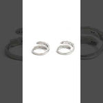 PurpleLuck- Serpent Silver Toe Rings