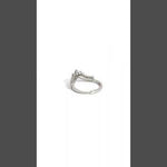 PurpleLuck  Tiara Diamond 925 Silver Vanki Ring. Romantic gift for women, Birthday gift