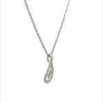 PurpleLuck Cara 925 Silver Pendant- Dainty and elegant everyday wear. Rakshabandhan, Wedding and Valentine day gift