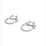 PurpleLuck Priyamani Silver Toe Rings. Sterling Silver adjustable dainty toe rings for women