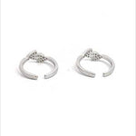 Purpleluck Hansika 925 Silver Toe Rings. Simple and Elegant daily wear Indian Jewellery for Women