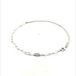 PurpleLuck Tamanna 925 Silver Anklet. Elegant and simple daily wear anklet for women and girls