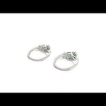 PurpleLuck Silver Verdant Toe Rings