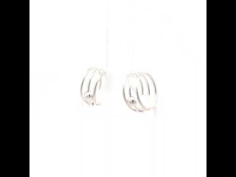 PurpleLuck Julia Silver Ear Cuffs