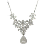 PurpleLuck 925 Silver Queen Necklace. Trendy and luxurious festive wear for women and girls. Rakshabandhan and anniversaries gift