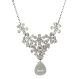 PurpleLuck 925 Silver Queen Necklace. Trendy and luxurious festive wear for women and girls. Rakshabandhan and anniversaries gift