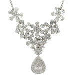 PurpleLuck 925 Silver Queen Necklace. Trendy and luxurious festive wear for women and girls. Rakshabandhan and anniversaries gift