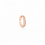 PurpleLuck Rose Gold Celestial Open Band