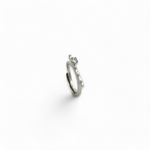 PurpleLuck Sandra 925 Silver Ring Dainty and minimal adjustable ring for women and girls