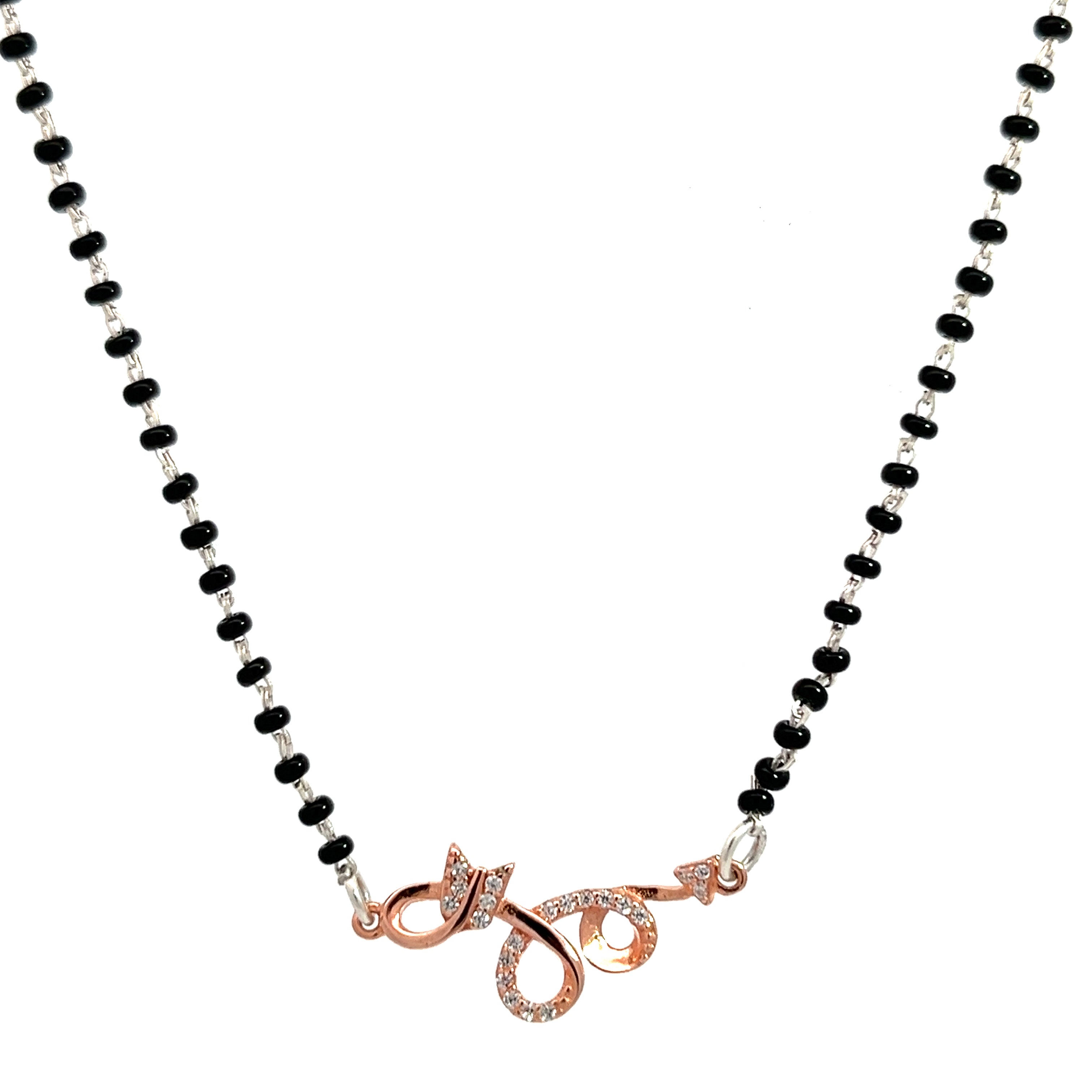 PurpleLuck Sara Rose Gold Mangalsutra