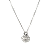PurpleLuck Scarlett 925 Silver Pendant dainty daily wear pendant with adjustable chain for women and girls