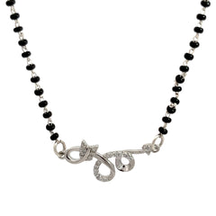 PurpleLuck Sherlyn 925 Silver Mangalsutra for women traditional wear
