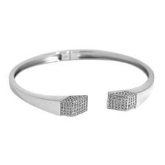 PurpleLuck Sophia 925 Silver Bracelet Party wear Luxury and elegant bracelet. Gift for girlfriend 