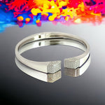 PurpleLuck Sophia 925 Silver Bracelet Party wear Luxury and elegant bracelet. Gift for girlfriend 