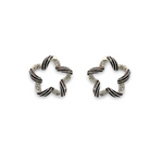 PurpleLuck Star Stud 925 Silver Earrings . Minimalist style earrings for women - romantic gift