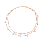 PurpleLuck Stella 925 Silver Double Layered Queen Anklet. Traditional Indian jewelry for festive wear. Perfect gift for women