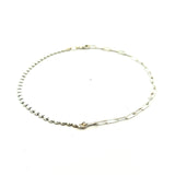 PurpleLuck Tamanna 925 Silver Anklet. Elegant and simple daily wear anklet for women and girls