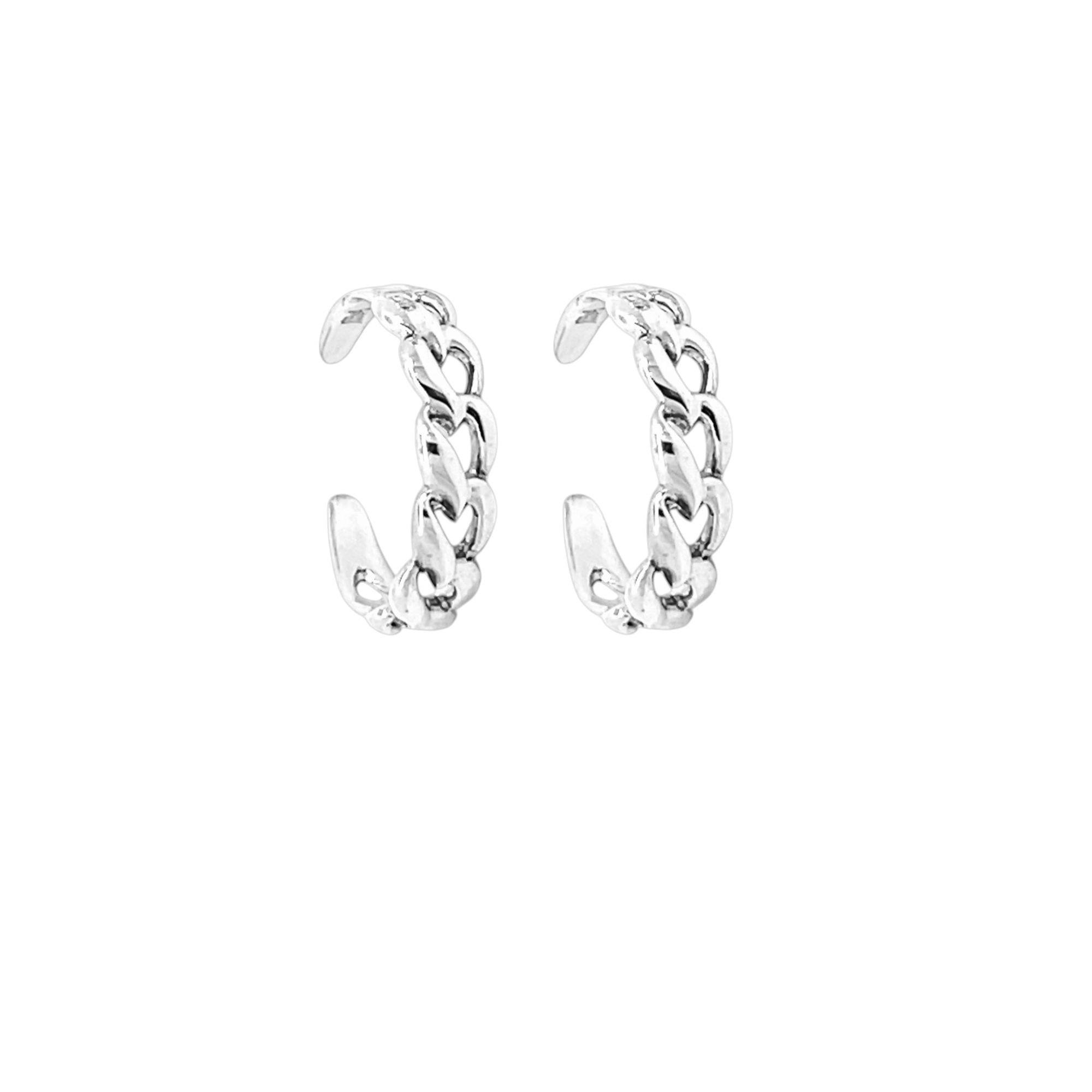 PurpleLuck 925 Silver Chain Toe Rings for women open toe ring for everyday wear 