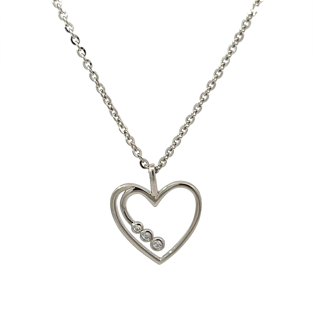 PurpleLuck Zendaya 925 Silver Heart Pendant for gifting for girlfriend and wife for Valentines day and anniversaries