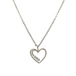 PurpleLuck Zendaya 925 Silver Heart Pendant for gifting for girlfriend and wife for Valentines day and anniversaries