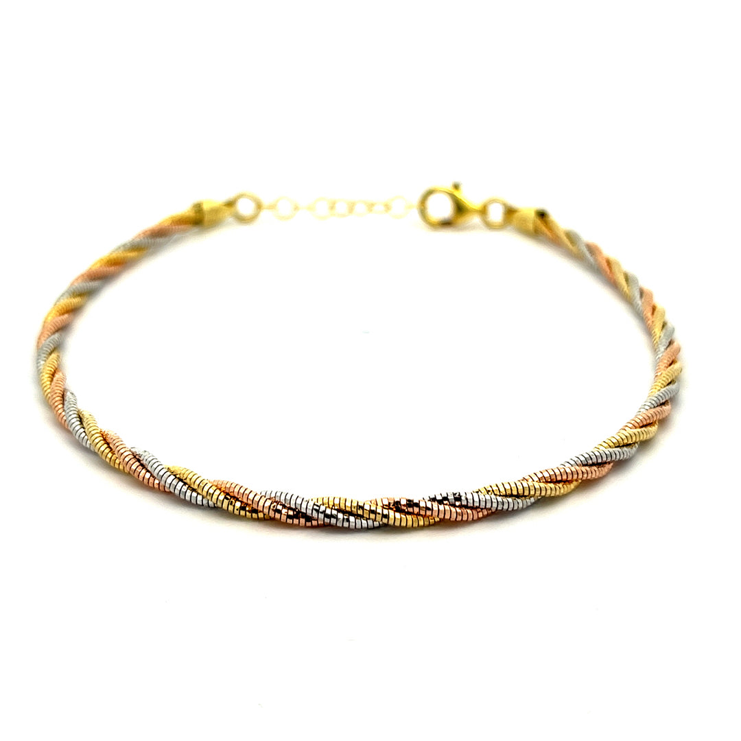 PurpleLuck Zoa Gold Italian Anklet for women and girls. Ideal gift for wedding and anniversary. 
