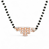 PurpleLuck Zoya Rose Gold Mangalsutra in Sterling Silver Indian traditional jewellery for women