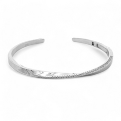 PurpleLuck Zubeida 925 Silver Bracelet.Wedding wear modern and elegant jewellery for women and girls
